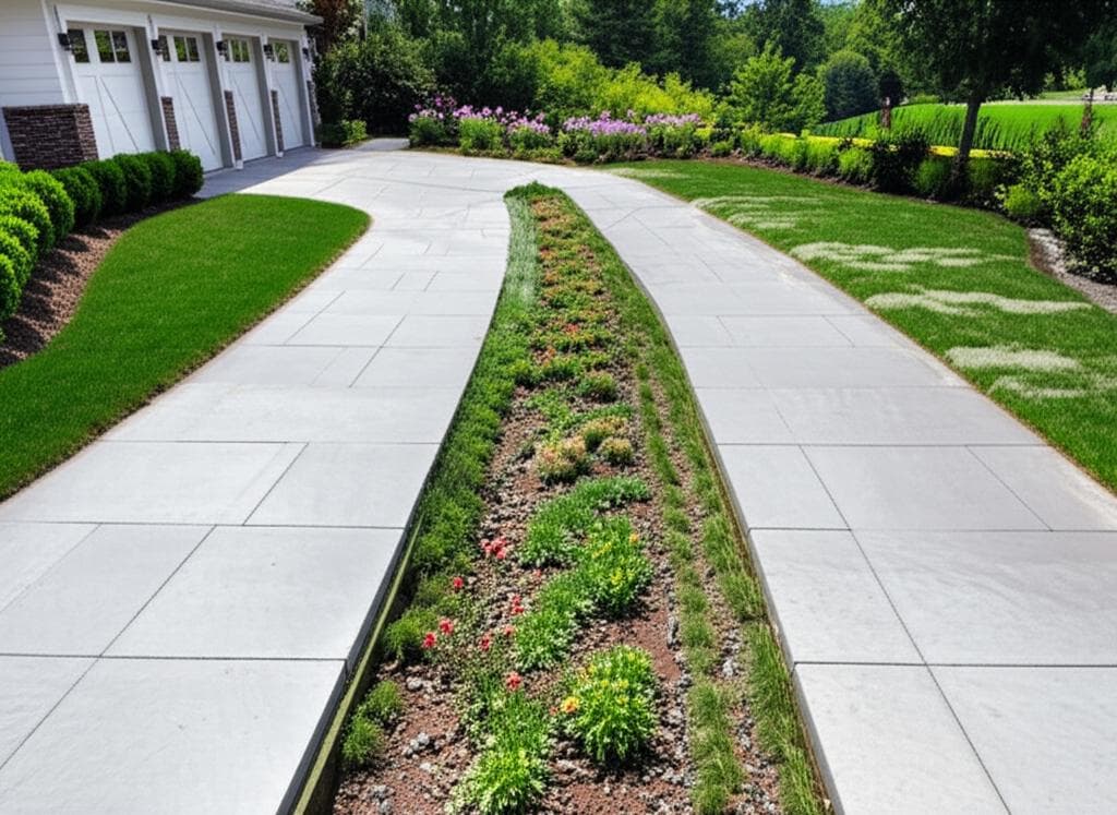 Featured image for Living Driveway Strips Cut Runoff 80% in Field Trials