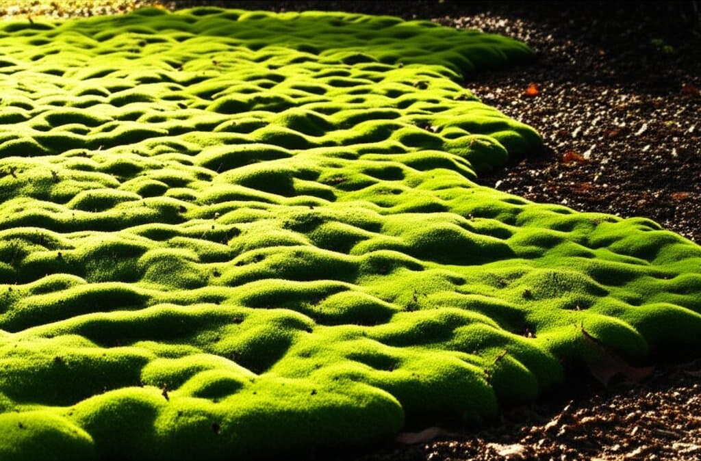 Featured image for Moss Thrives Where Grass Fails in Deep Shade
