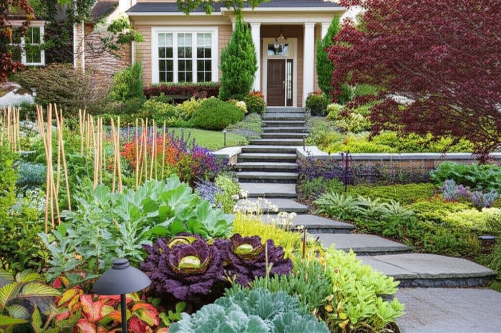 Featured image for Foodscaping Doubles Curb Appeal with Edible Front Yards