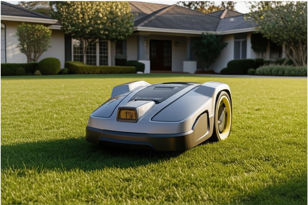 Featured image for GPS Mowers Cut Lawns With Satellite Precision