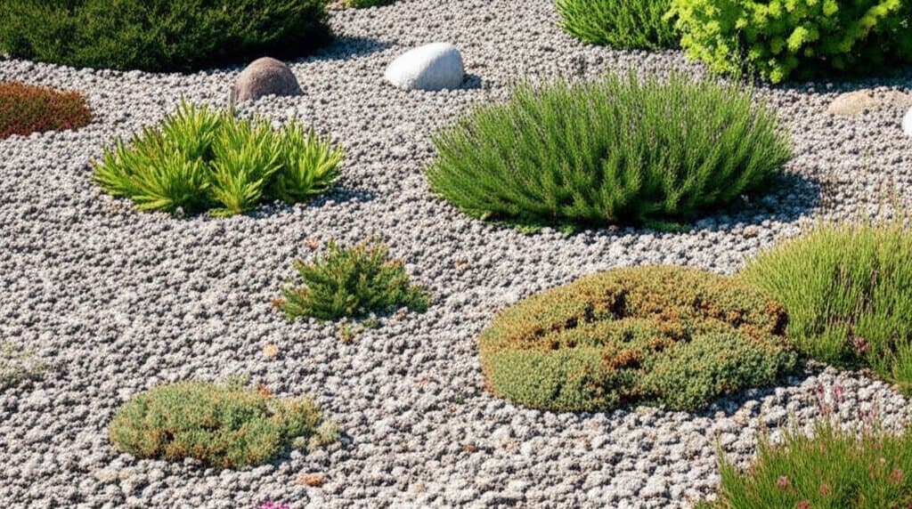 Featured image for Why Gravel Gardens Outlast Mulch in Droughts