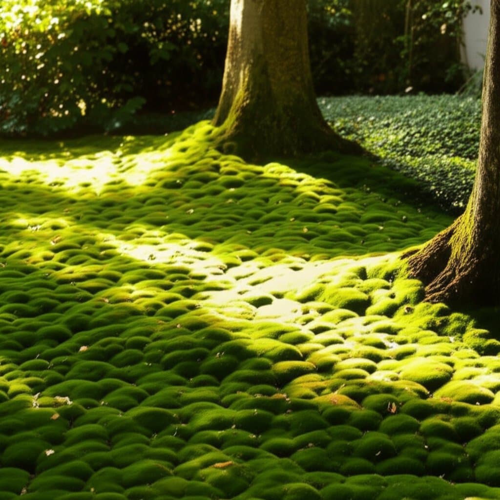 Featured image for Why Moss Lawns Need Zero Mowing and Thrive in Shade