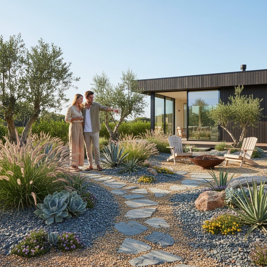 Featured image for Why This Couple Ditched Their Lawn for Gravel