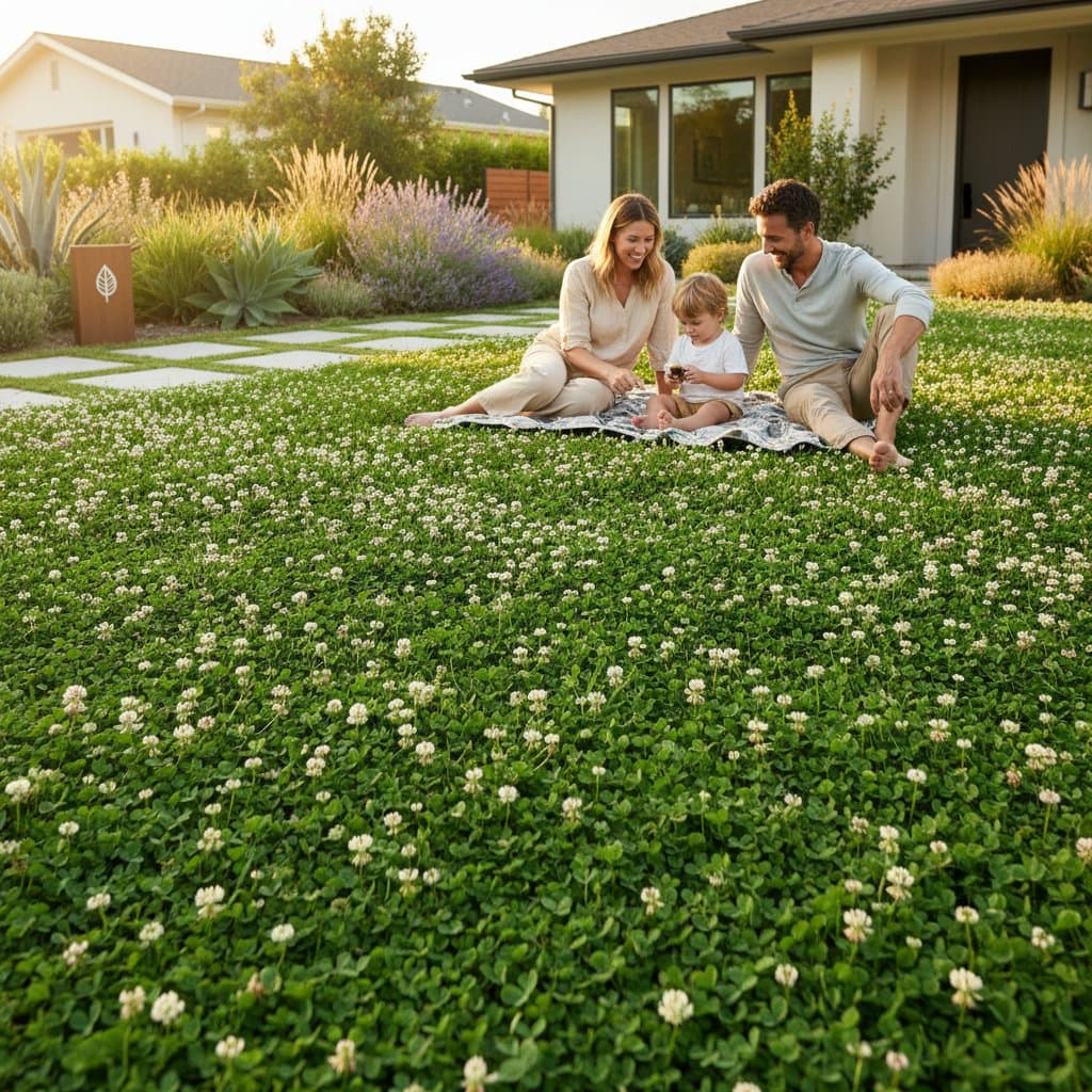 Featured image for Why Clover Lawns Are Replacing Grass in 2025