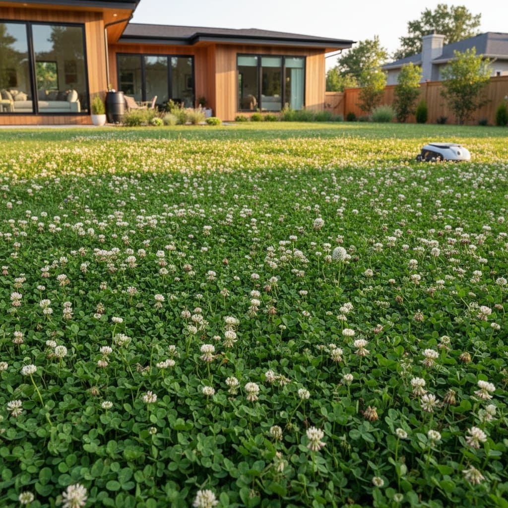 Featured image for Clover Lawns Cut Mowing 70% and Stay Green Year-Round