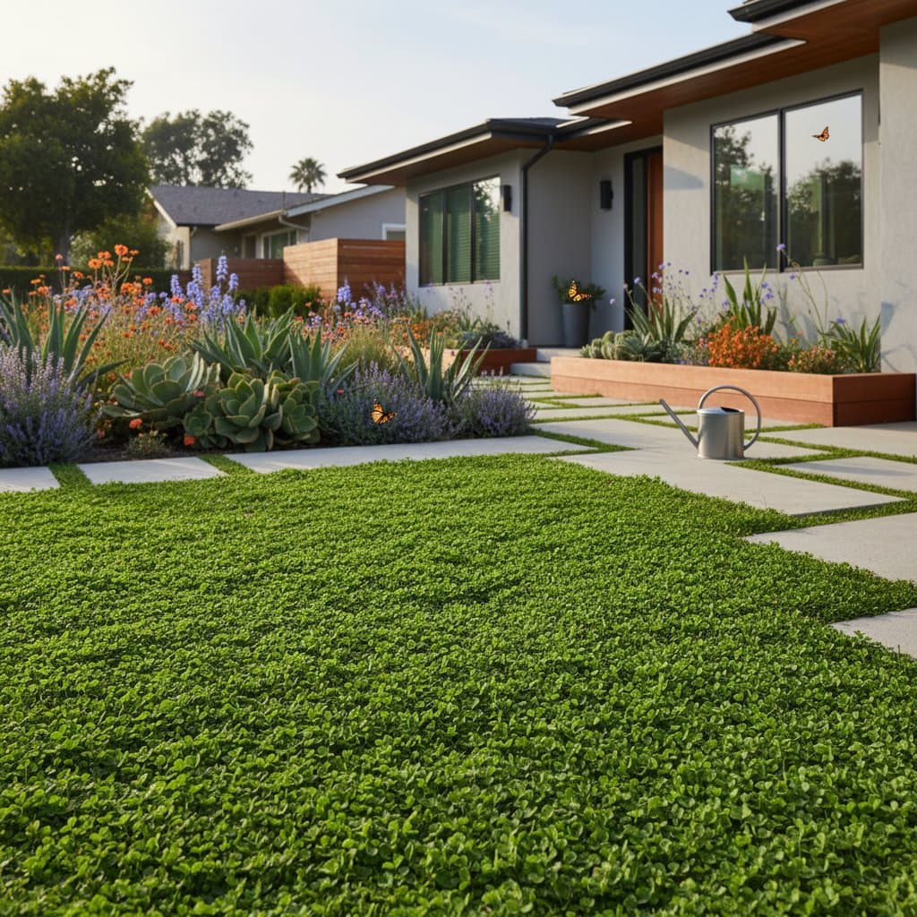 Featured image for Why Clover Lawns Need Less Water Than Grass