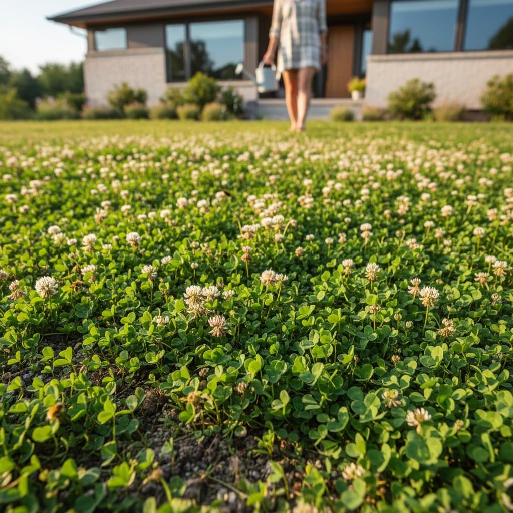 Featured image for Why Clover Lawns Cut Maintenance in Half While Feeding Soil