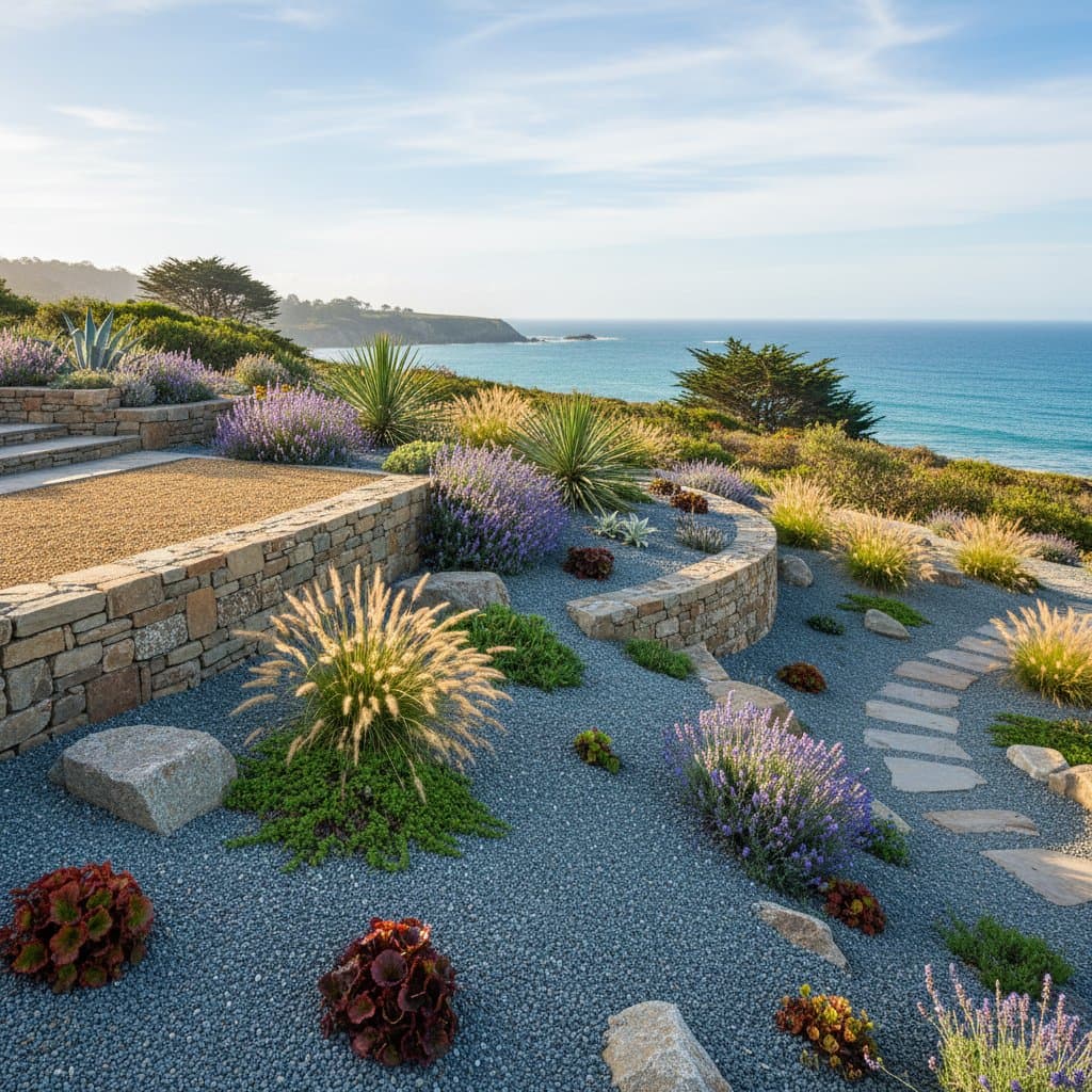 Featured image for Gravel Gardens Replace Lawns on Steep Slopes