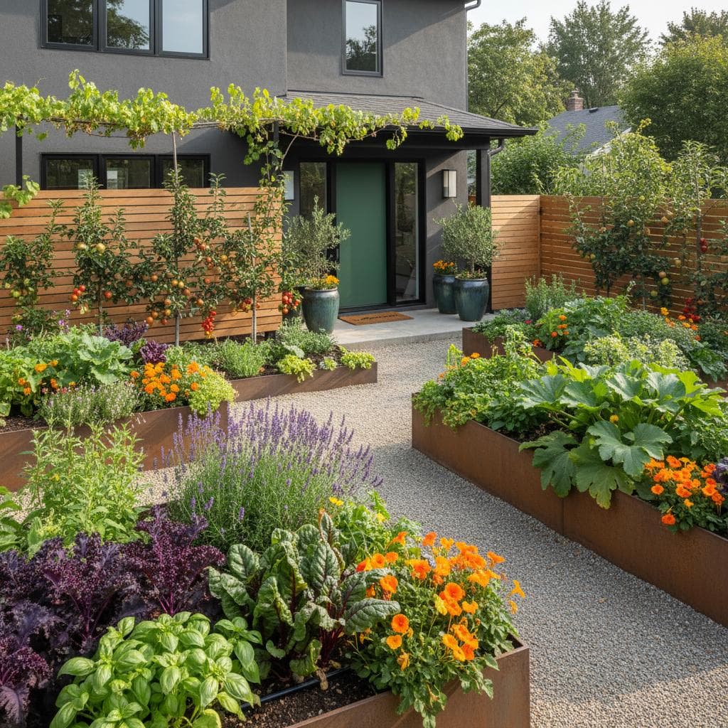 Featured image for Front Yard Gardens Blend Beauty with Homegrown Produce