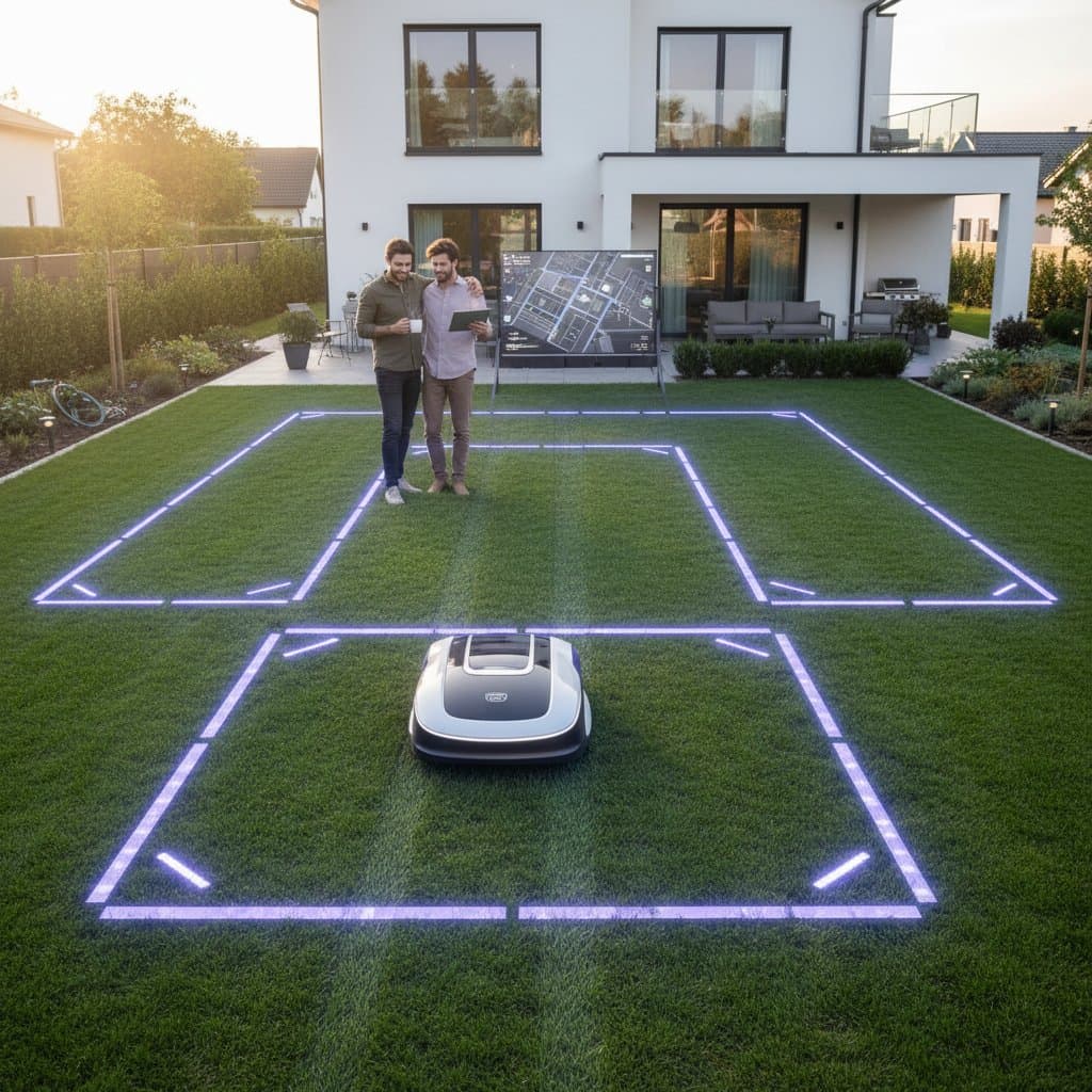Featured image for GPS Smart Mower Zones Cut Lawn Care Time by 60%