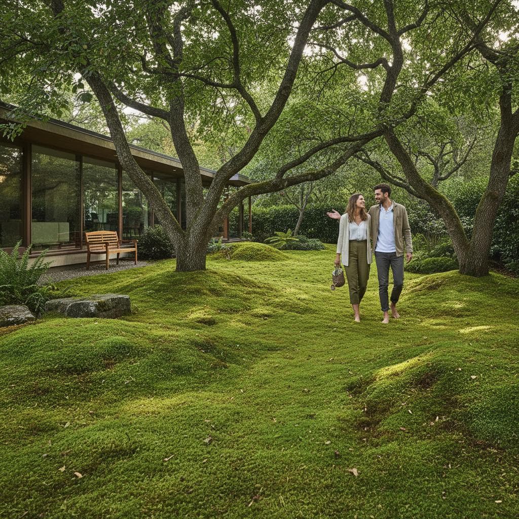 Featured image for Why Moss Lawns Thrive Where Grass Fails in Shade
