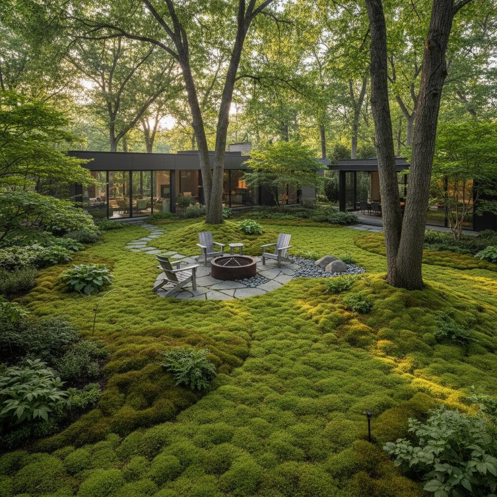 Featured image for Moss Lawns Thrive Where Grass Fails in Shade