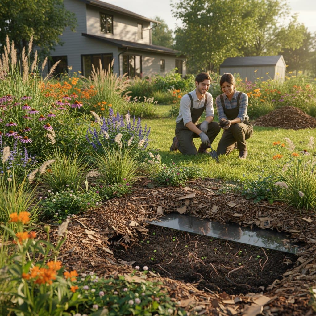 Featured image for Sheet Mulching Transforms Lawns Without Ripping Out Turf