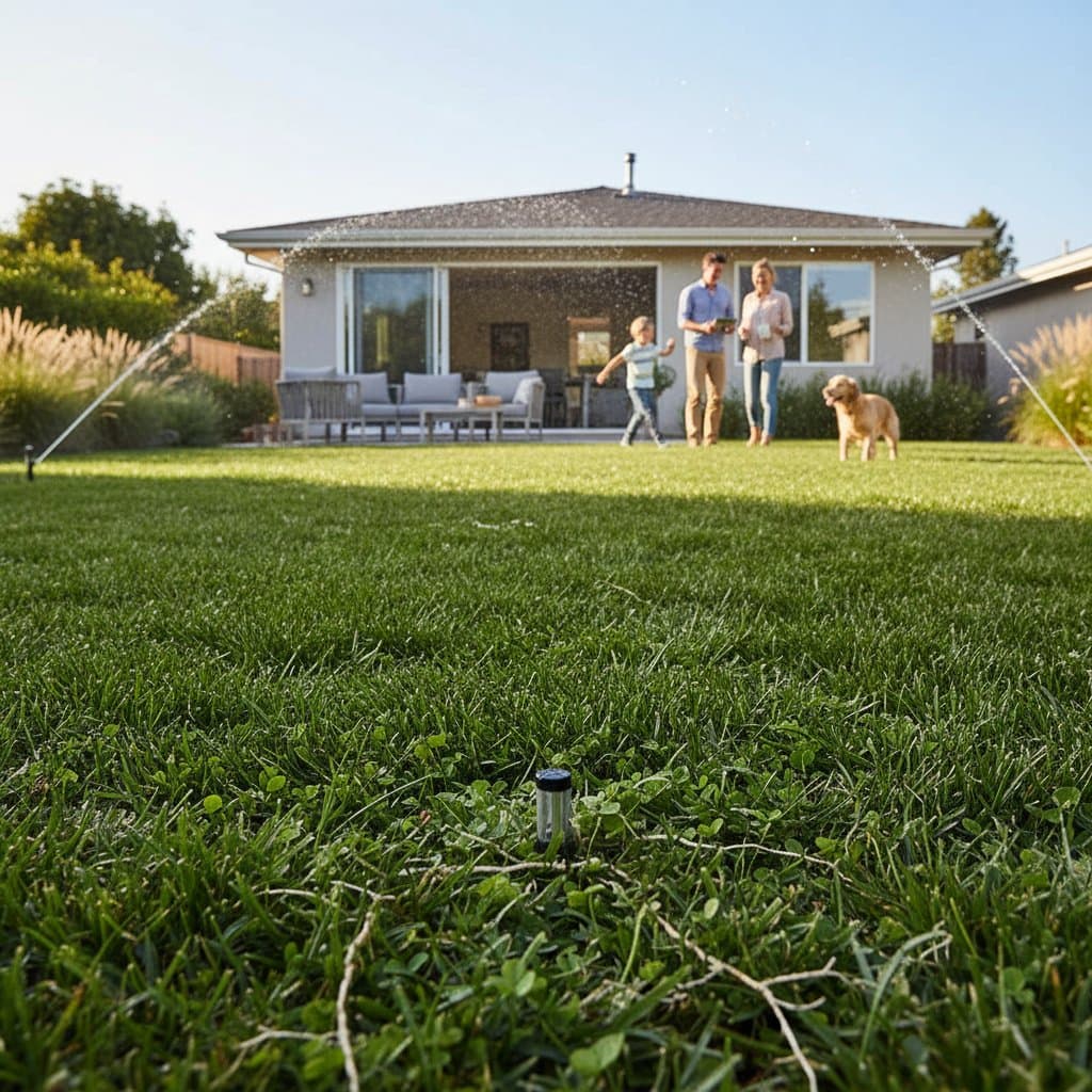 Featured image for Self-Healing Grass Ends Lawn Patching for Good