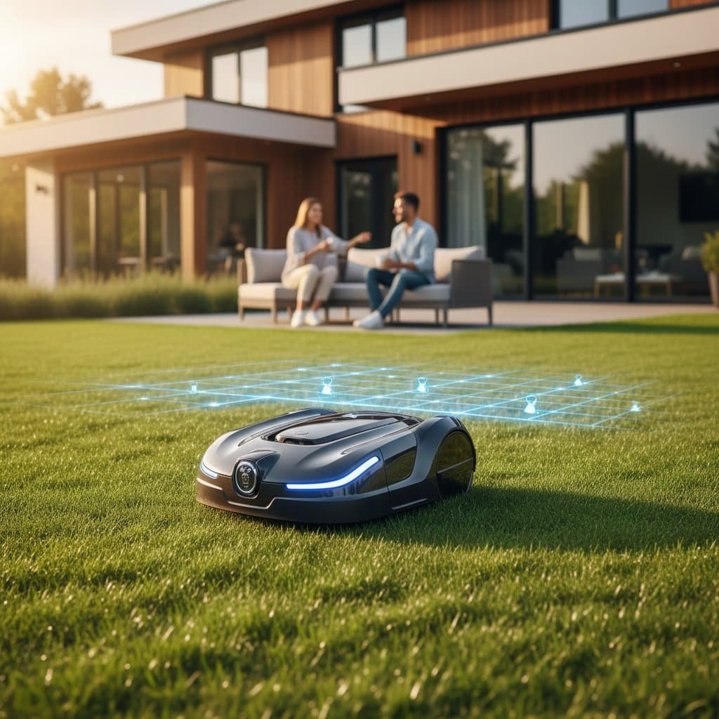Featured image for Smart GPS Mowers Cut Lawn Care Time in Half