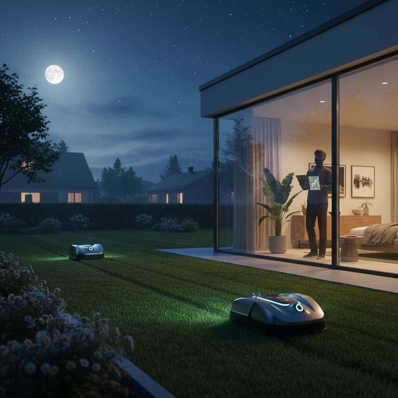 Featured image for Smart AI Mowers Trim Lawn While You Sleep