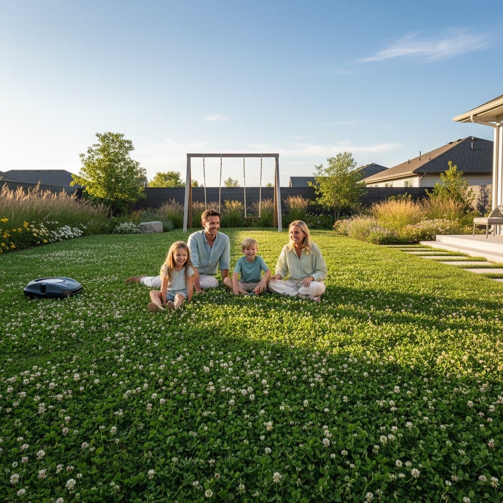 Featured image for Cut Your Mowing Time by 70% with Clover Lawns This Season