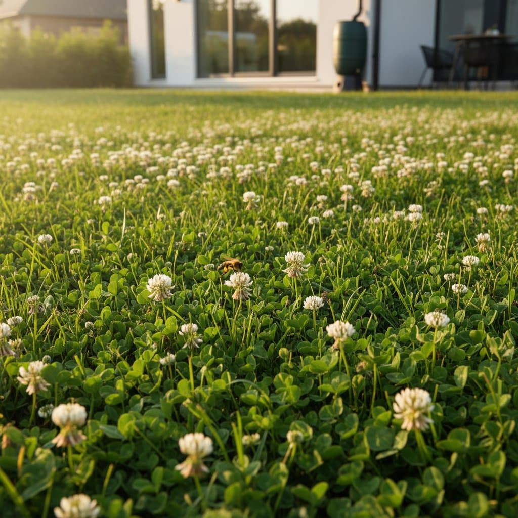 Featured image for Clover Lawns Need Less Water and Zero Fertilizer