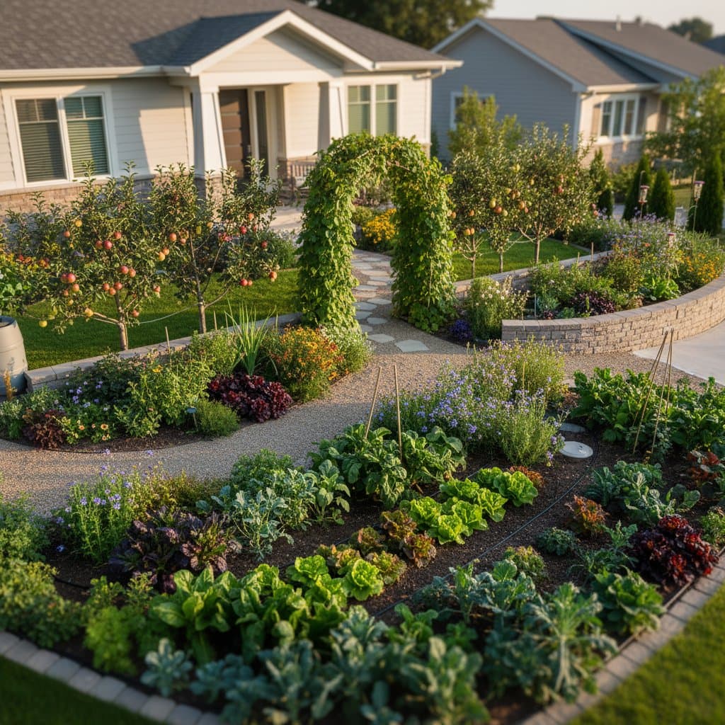 Featured image for Double Harvests from Your Edible Front Yard