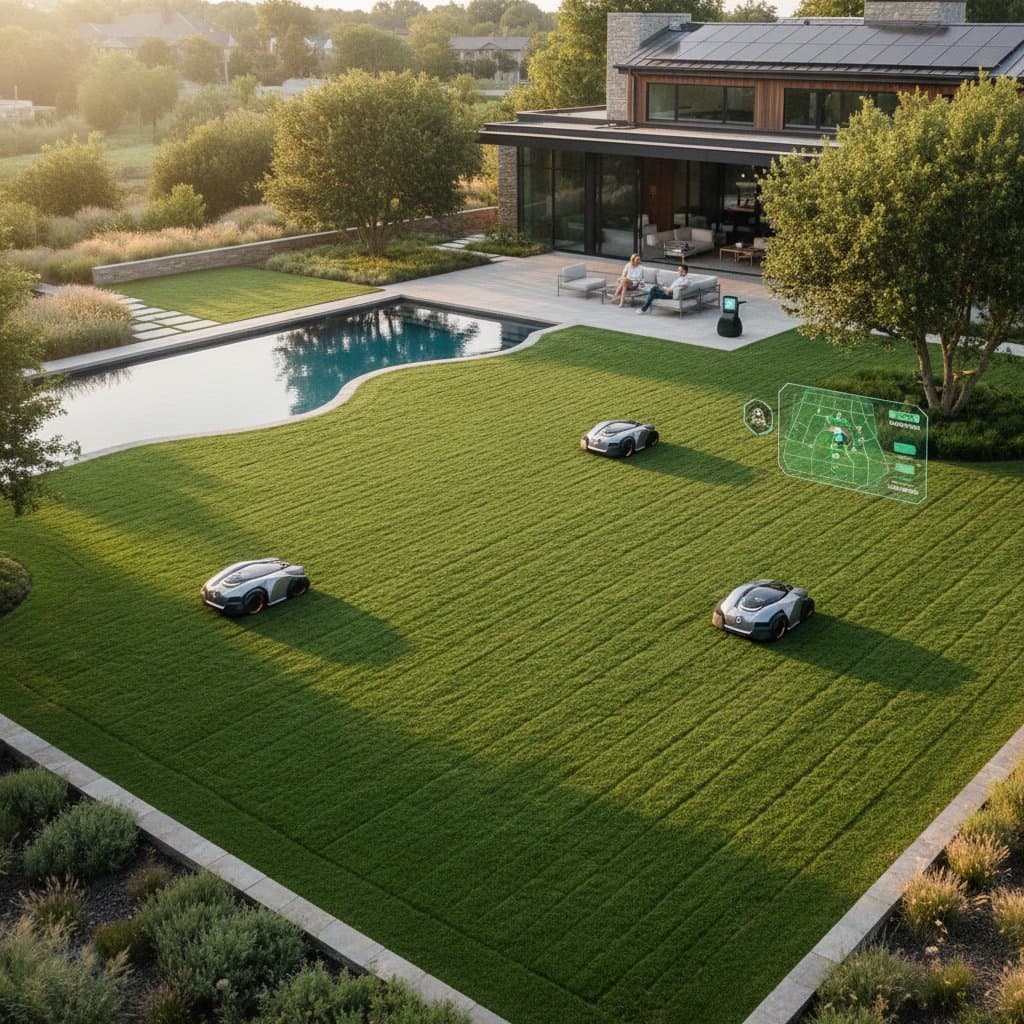 Featured image for Robotic Mowers Handle 2-Acre Lawns While You Relax