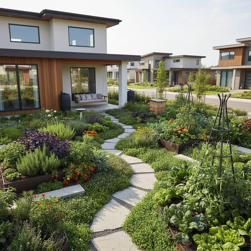 Featured image for Edible Lawns That Look Like Designer Gardens