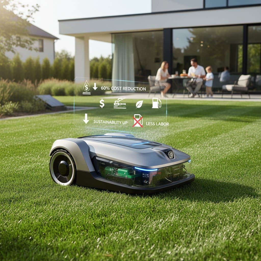 Featured image for Why 2026 Robotic Mowers Cut Lawn Costs 60%