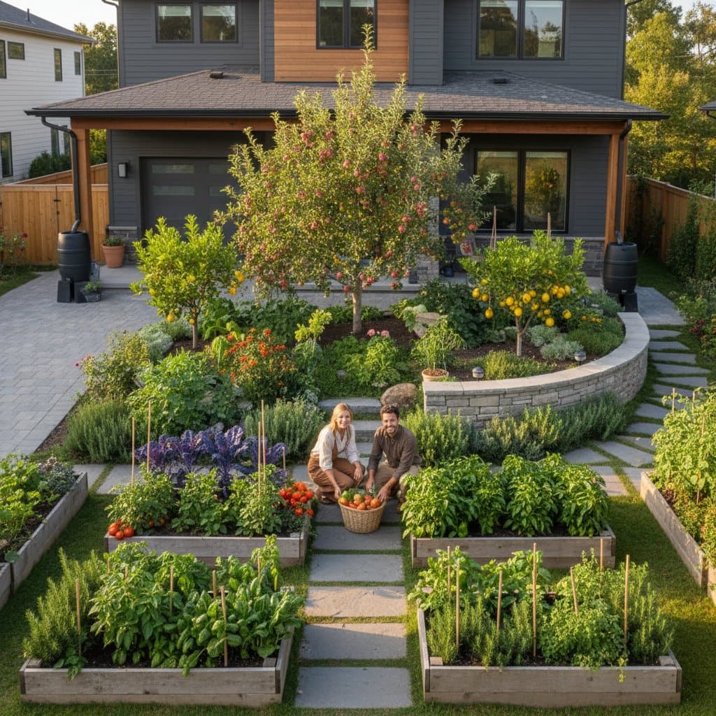 Featured image for Front Yard Gardens That Produce $2K in Food Yearly