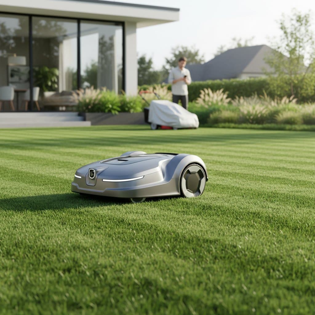 Featured image for Why Robotic Mowers Deliver Better Lawns Than Manual Cutting