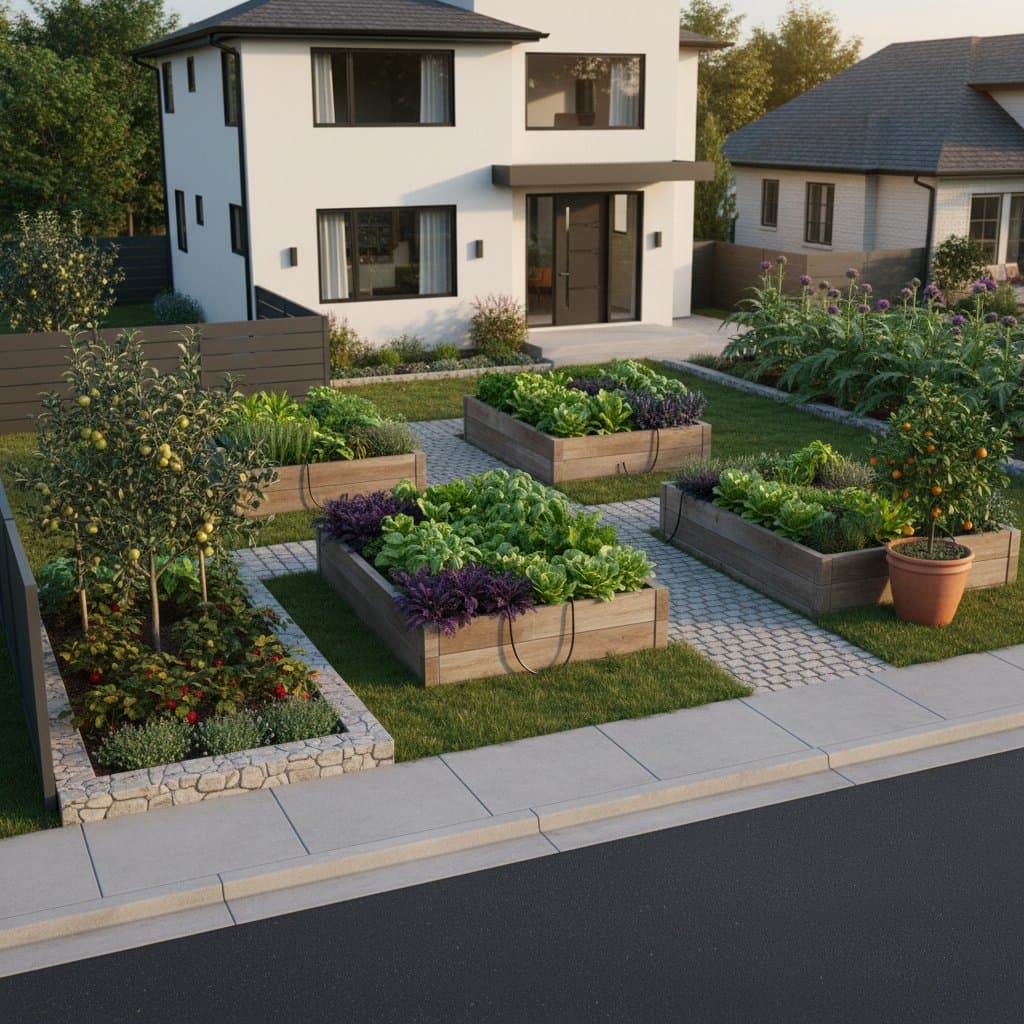 Featured image for Front Yards Become Productive Edible Gardens in 2026