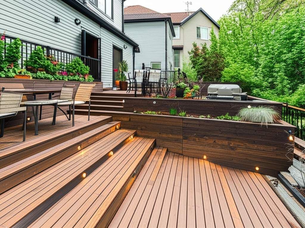 Featured image for Transform Tiny Yards with Multi-Level Decks