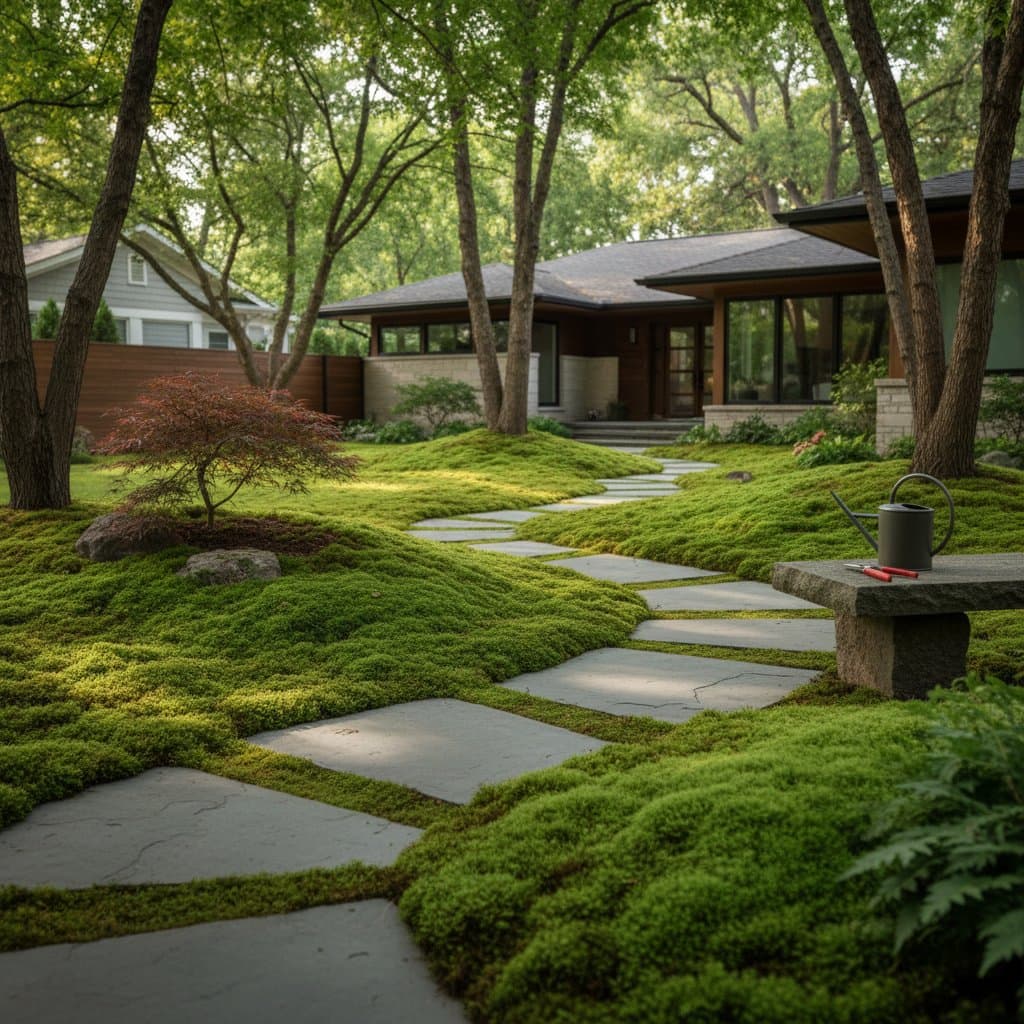 Featured image for Moss Lawns Slash Yard Work by 90% With No Mowing