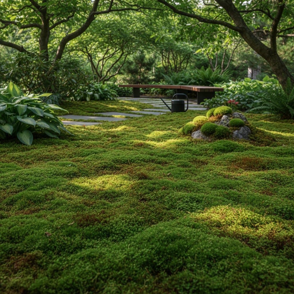 Featured image for Moss Lawns Thrive Where Grass Fails in Shade