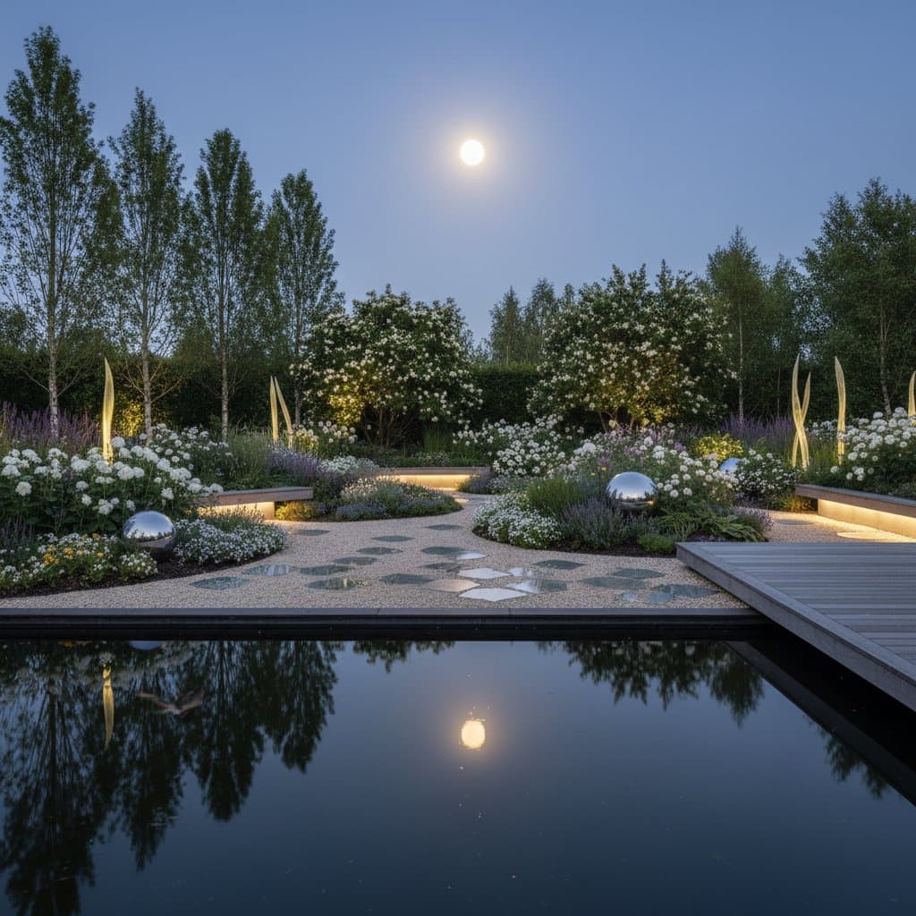 Featured image for Night Gardens That Glow Without Electricity