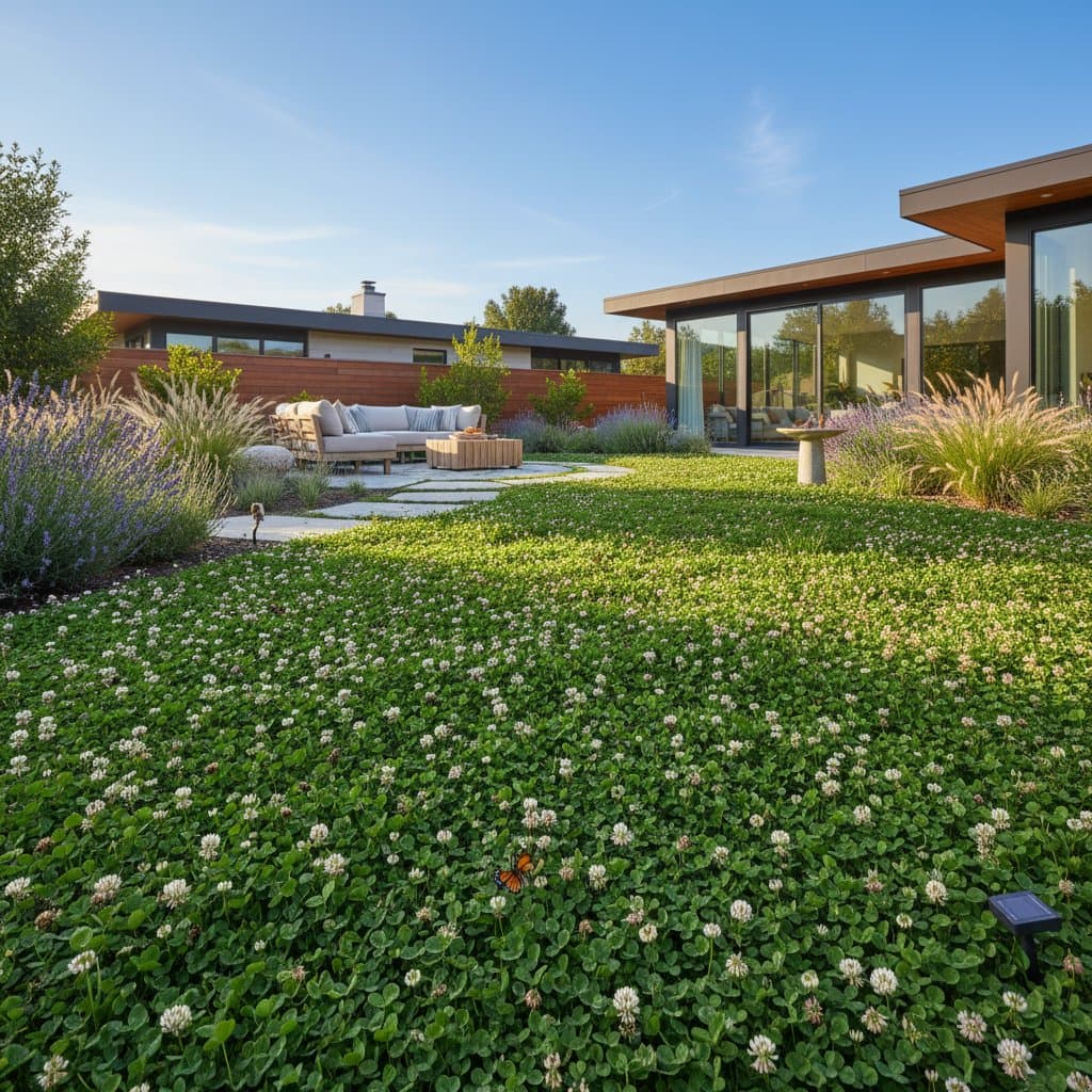 Featured image for Why Clover Lawns Beat Grass for California Yards