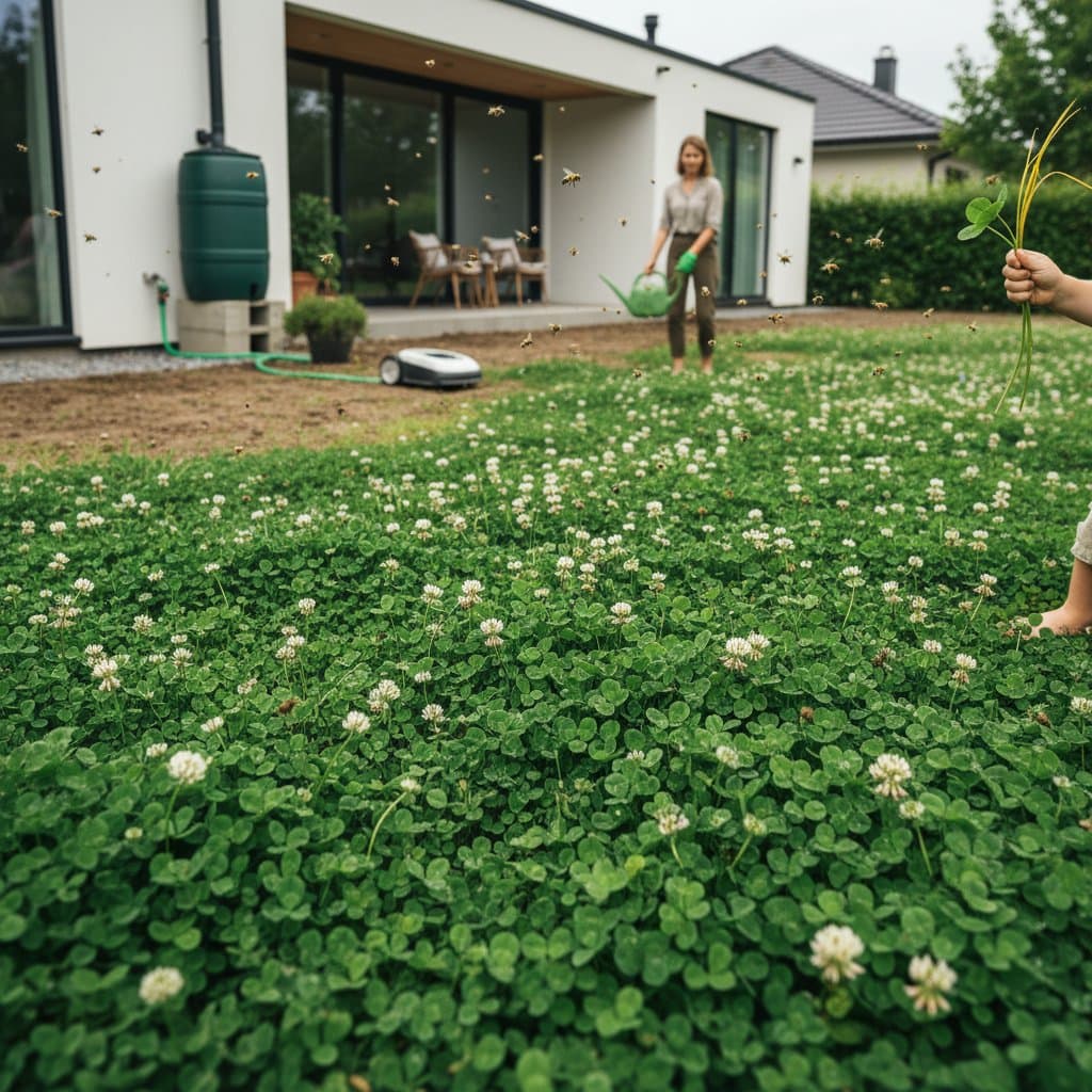 Featured image for Why Clover Lawns Cut Water Bills and Stay Green Longer