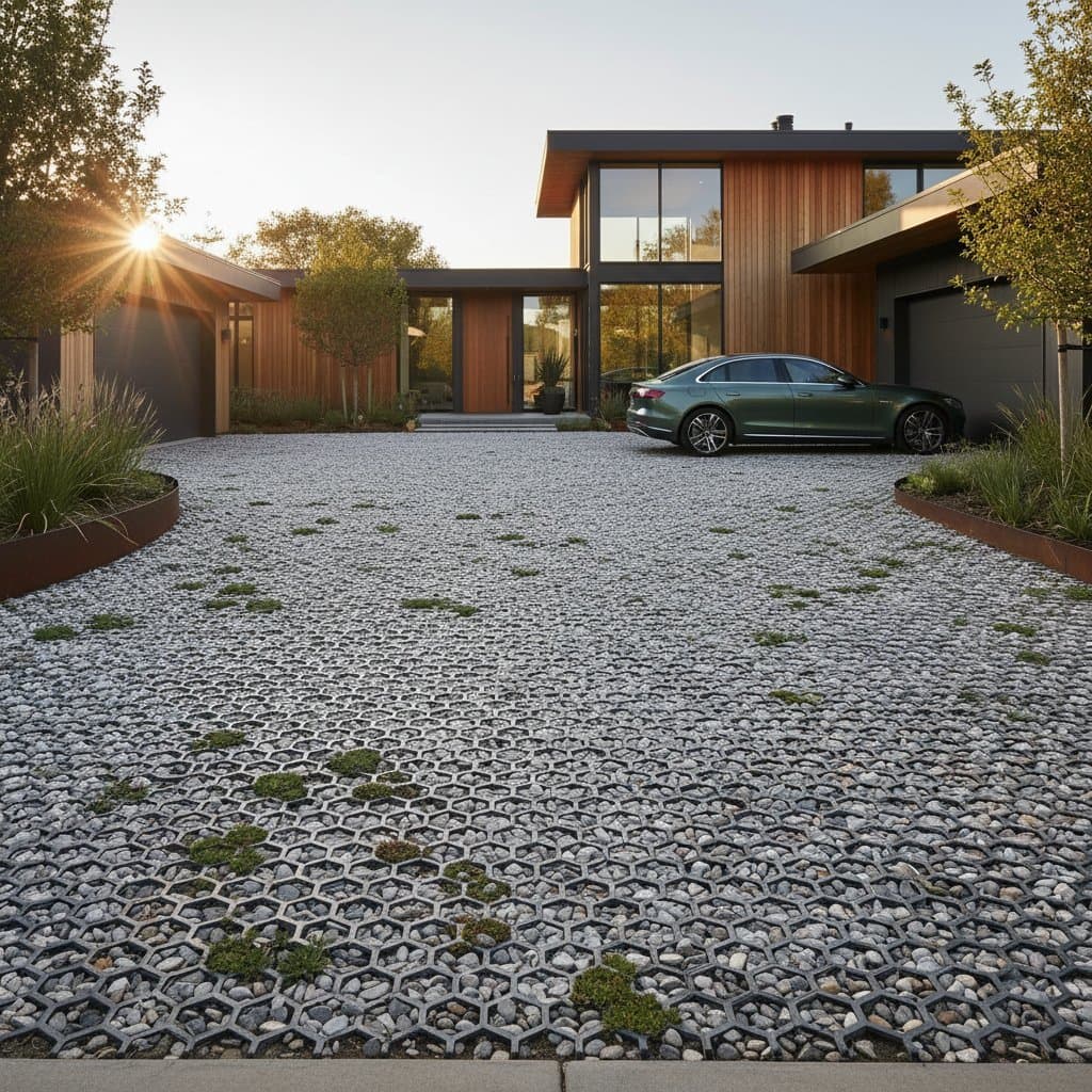 Image for Why Gravel Grids Are Replacing Concrete Driveways