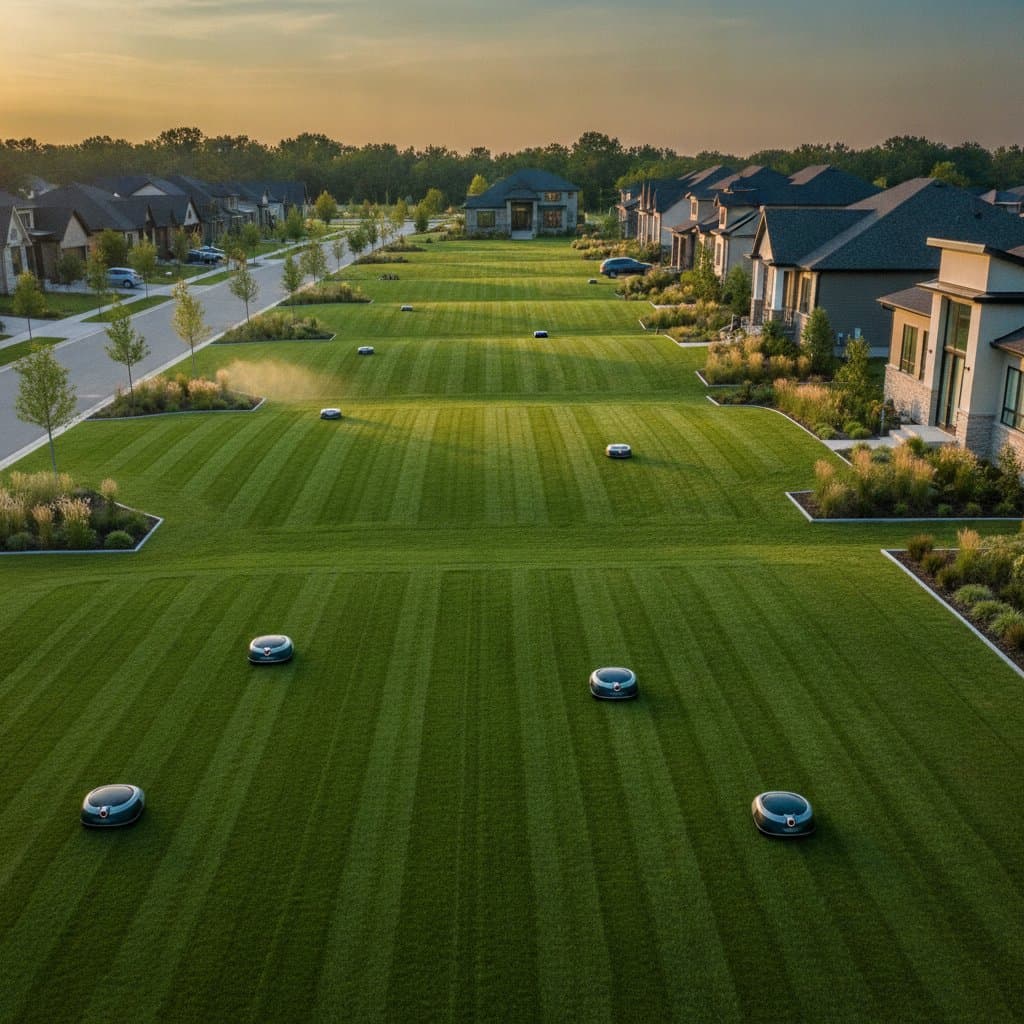 Image for 12 HOAs Now Require Robotic Mowers for Every Lawn