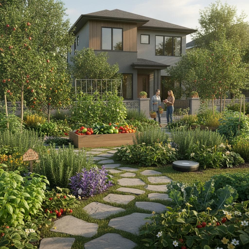 Featured image for Why Edible Front Yards Are the 2026 Landscaping Trend